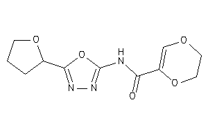N-[5-(tetrahydrofuryl)-1,3,4-oxadiazol-2-yl]-2,3-dihydro-1,4-dioxine-5-carboxamide