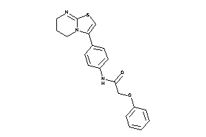 N-[4-(6,7-dihydro-5H-thiazolo[3,2-a]pyrimidin-3-yl)phenyl]-2-phenoxy-acetamide