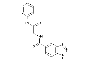 N-(2-anilino-2-keto-ethyl)-1H-benzotriazole-5-carboxamide