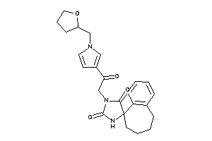 3'-[2-keto-2-[1-(tetrahydrofurfuryl)pyrrol-3-yl]ethyl]spiro[5,6,7,8-tetrahydrobenzocycloheptene-9,5'-imidazolidine]-2',4'-quinone