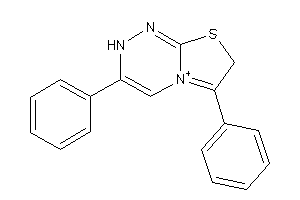 3,6-diphenyl-2,7-dihydrothiazolo[2,3-c][1,2,4]triazin-5-ium