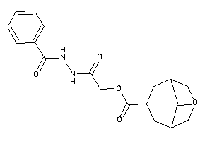 Image of 9-ketobicyclo[3.3.1]nonane-7-carboxylic Acid [2-(N'-benzoylhydrazino)-2-keto-ethyl] Ester
