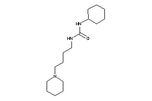 1-cyclohexyl-3-(4-piperidinobutyl)urea