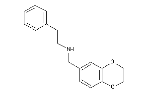 2,3-dihydro-1,4-benzodioxin-6-ylmethyl(phenethyl)amine