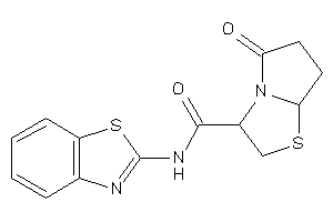N-(1,3-benzothiazol-2-yl)-5-keto-3,6,7,7a-tetrahydro-2H-pyrrolo[2,1-b]thiazole-3-carboxamide