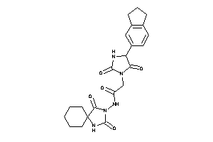 N-(2,4-diketo-1,3-diazaspiro[4.5]decan-3-yl)-2-(4-indan-5-yl-2,5-diketo-imidazolidin-1-yl)acetamide