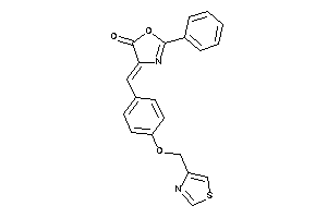 2-phenyl-4-[4-(thiazol-4-ylmethoxy)benzylidene]-2-oxazolin-5-one