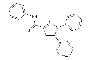 N,1,5-triphenyl-2-pyrazoline-3-carboxamide