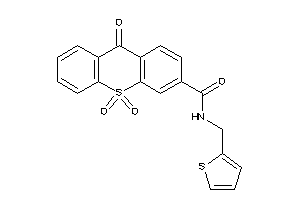 Image of 9,10,10-triketo-N-(2-thenyl)thioxanthene-3-carboxamide