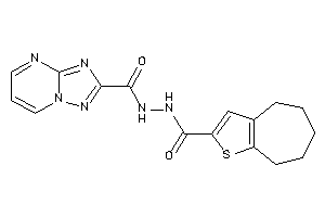 N'-(5,6,7,8-tetrahydro-4H-cyclohepta[b]thiophene-2-carbonyl)-[1,2,4]triazolo[1,5-a]pyrimidine-2-carbohydrazide