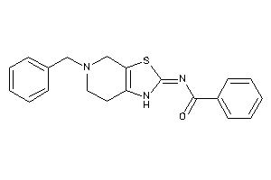 N-(5-benzyl-1,4,6,7-tetrahydrothiazolo[5,4-c]pyridin-2-ylidene)benzamide