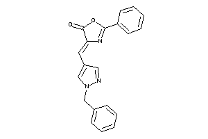 4-[(1-benzylpyrazol-4-yl)methylene]-2-phenyl-2-oxazolin-5-one