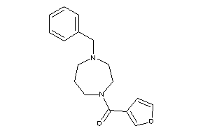 Image of (4-benzyl-1,4-diazepan-1-yl)-(3-furyl)methanone