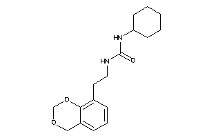 1-[2-(4H-1,3-benzodioxin-8-yl)ethyl]-3-cyclohexyl-urea