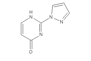 2-pyrazol-1-yl-1H-pyrimidin-4-one
