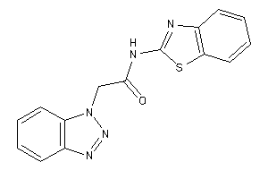 N-(1,3-benzothiazol-2-yl)-2-(benzotriazol-1-yl)acetamide