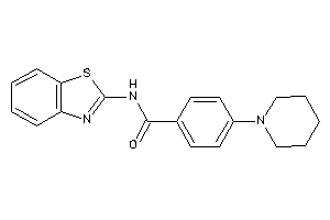 Image of N-(1,3-benzothiazol-2-yl)-4-piperidino-benzamide