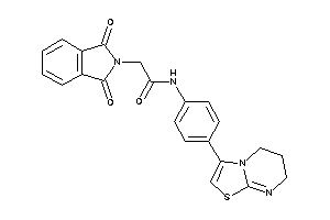 N-[4-(6,7-dihydro-5H-thiazolo[3,2-a]pyrimidin-3-yl)phenyl]-2-phthalimido-acetamide