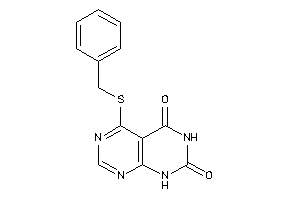 4-(benzylthio)-8H-pyrimido[4,5-d]pyrimidine-5,7-quinone
