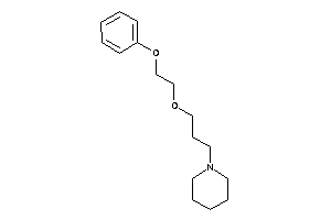 Image of 1-[3-(2-phenoxyethoxy)propyl]piperidine