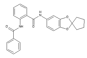 2-benzamido-N-spiro[1,3-benzodioxole-2,1'-cyclopentane]-5-yl-benzamide