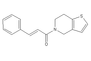 1-(6,7-dihydro-4H-thieno[3,2-c]pyridin-5-yl)-3-phenyl-prop-2-en-1-one