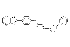 N-(4-oxazolo[4,5-b]pyridin-2-ylphenyl)-3-(5-phenyl-2-furyl)acrylamide