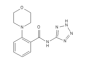 2-morpholino-N-(2H-tetrazol-5-yl)benzamide