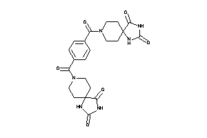 Image of 8-[4-(1,3-diketo-2,4,8-triazaspiro[4.5]decane-8-carbonyl)benzoyl]-2,4,8-triazaspiro[4.5]decane-1,3-quinone