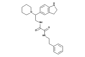 N'-(2-indolin-5-yl-2-piperidino-ethyl)-N-phenethyl-oxamide