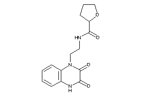 N-[2-(2,3-diketo-4H-quinoxalin-1-yl)ethyl]tetrahydrofuran-2-carboxamide