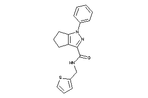 1-phenyl-N-(2-thenyl)-5,6-dihydro-4H-cyclopenta[c]pyrazole-3-carboxamide