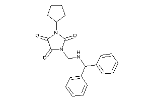 Image of 1-[(benzhydrylamino)methyl]-3-cyclopentyl-imidazolidine-2,4,5-trione