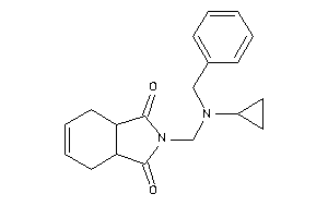 2-[[benzyl(cyclopropyl)amino]methyl]-3a,4,7,7a-tetrahydroisoindole-1,3-quinone