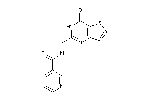 N-[(4-keto-3H-thieno[3,2-d]pyrimidin-2-yl)methyl]pyrazinamide