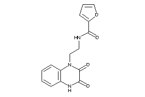 N-[2-(2,3-diketo-4H-quinoxalin-1-yl)ethyl]-2-furamide