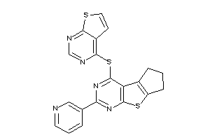 3-pyridyl-(thieno[2,3-d]pyrimidin-4-ylthio)BLAH