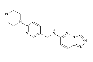 (6-piperazino-3-pyridyl)methyl-([1,2,4]triazolo[3,4-f]pyridazin-6-yl)amine