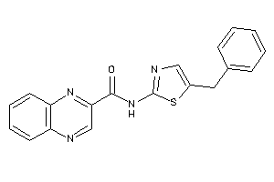 N-(5-benzylthiazol-2-yl)quinoxaline-2-carboxamide