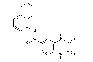 2,3-diketo-N-tetralin-5-yl-1,4-dihydroquinoxaline-6-carboxamide