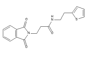 3-phthalimido-N-[2-(2-thienyl)ethyl]propionamide