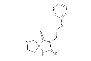 3-(2-phenoxyethyl)-7-thia-1,3-diazaspiro[4.4]nonane-2,4-quinone