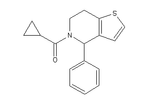 Cyclopropyl-(4-phenyl-6,7-dihydro-4H-thieno[3,2-c]pyridin-5-yl)methanone