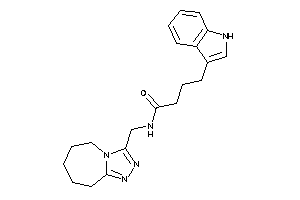 4-(1H-indol-3-yl)-N-(6,7,8,9-tetrahydro-5H-[1,2,4]triazolo[4,3-a]azepin-3-ylmethyl)butyramide