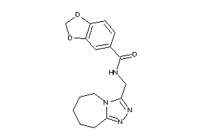 N-(6,7,8,9-tetrahydro-5H-[1,2,4]triazolo[4,3-a]azepin-3-ylmethyl)-piperonylamide