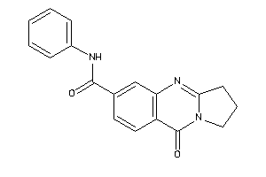 Image of 9-keto-N-phenyl-2,3-dihydro-1H-pyrrolo[2,1-b]quinazoline-6-carboxamide