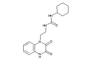 1-cyclohexyl-3-[2-(2,3-diketo-4H-quinoxalin-1-yl)ethyl]urea