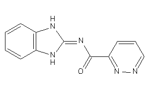 Image of N-(1,3-dihydrobenzimidazol-2-ylidene)pyridazine-3-carboxamide