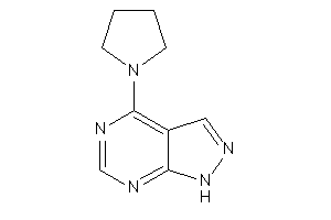 4-pyrrolidino-1H-pyrazolo[3,4-d]pyrimidine