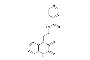 Image of N-[2-(2,3-diketo-4H-quinoxalin-1-yl)ethyl]isonicotinamide